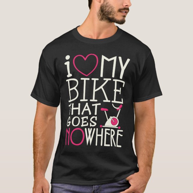 Camiseta Classe Spin Ama Minha Bicicleta Indoor Girando bic (Frente)