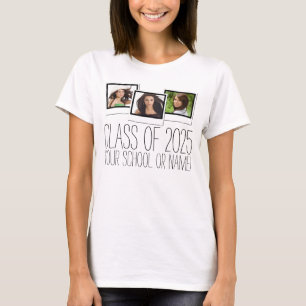 Camiseta Classe superior da foto 2019 da graduação
