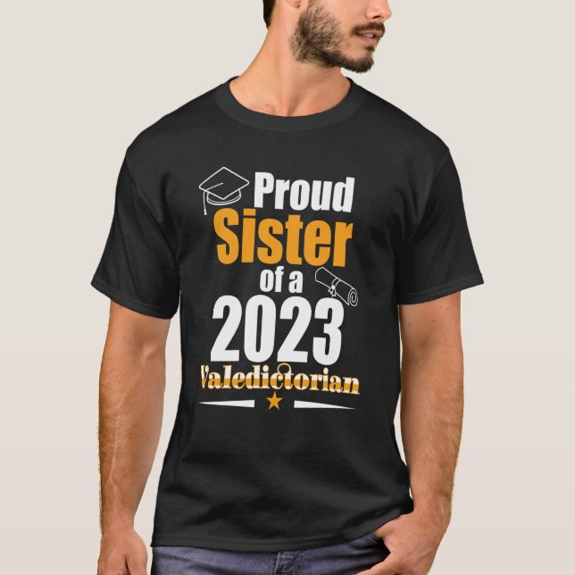Camiseta Classe Valedictoriana 2023 Família Irmã Orgânica G (Frente)