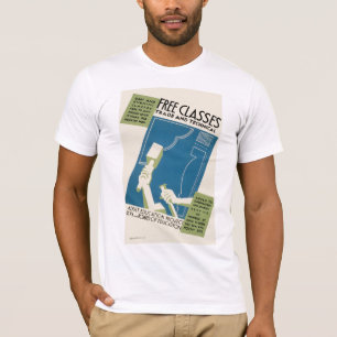 Camiseta Classes livres ~ Comércio e Técnico