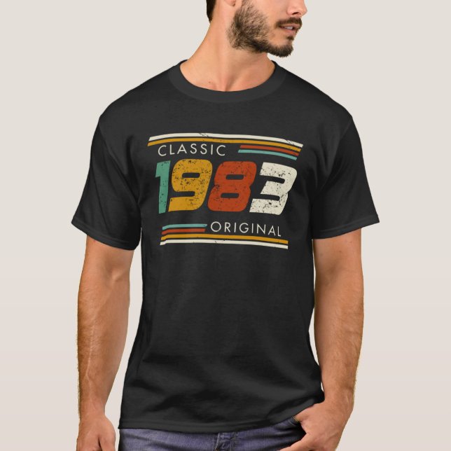 Camiseta Classic 1983 Original Vintage (Frente)