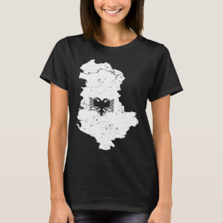 Camiseta Classic Albania Double Head Eagle Shqiponja Albani