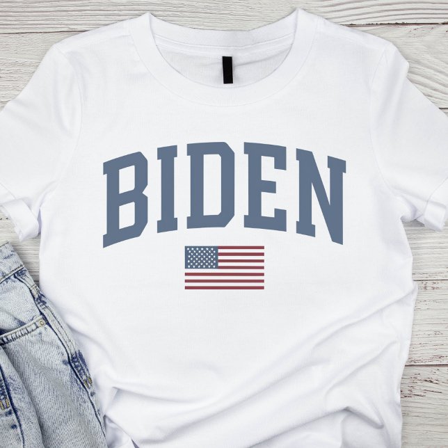 Camiseta Classic Biden 2024 - Bandeira Americana (Criador carregado)