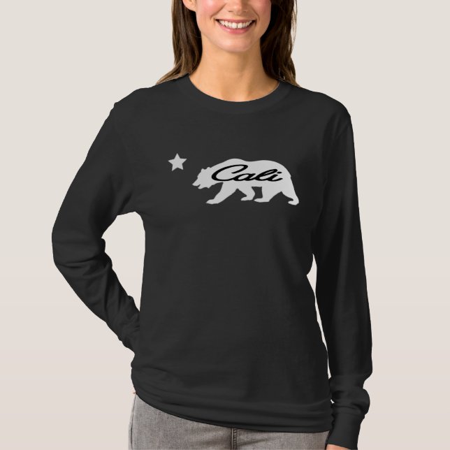 Camiseta Classic California Bear Apparel  Cute & Stylish Ca (Frente)