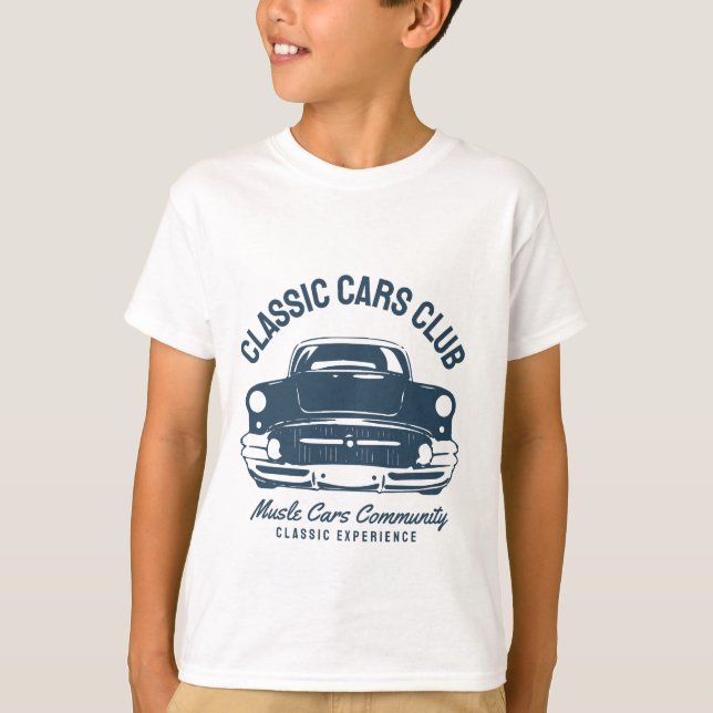 Camiseta Classic car Club (Frente)
