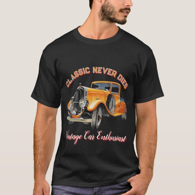 CAMISETA CLASSIC CAR DESIGN (Frente)