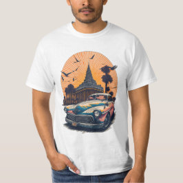 Camiseta Classic car vintage vegas music 1