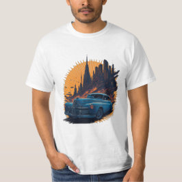 Camiseta Classic car vintage vegas music 3