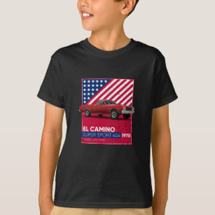 Camiseta Classic Cars El Camino SS 454 1970