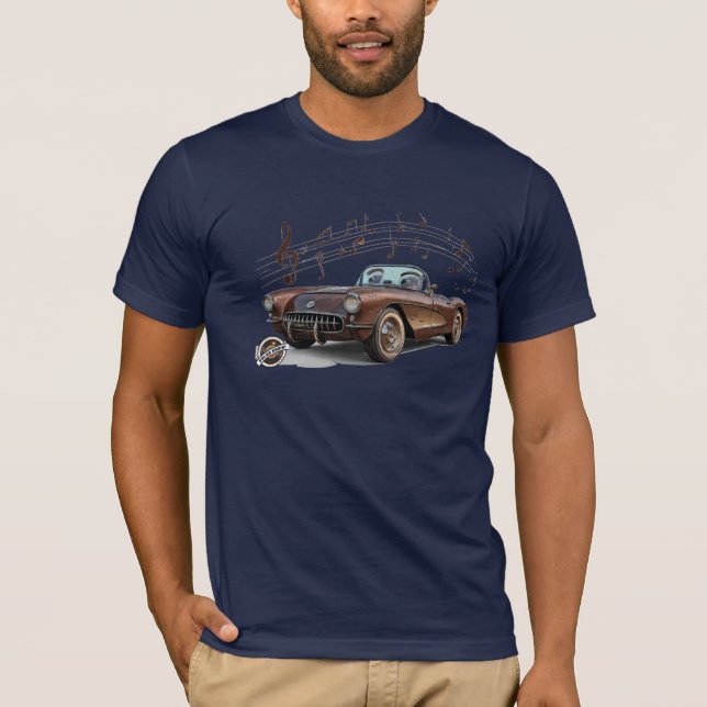 Camiseta Classic Corvette T-Shirt (Frente)