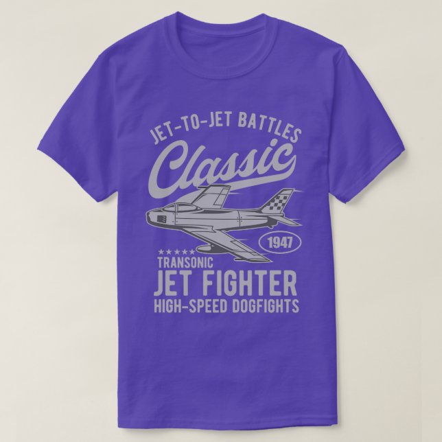 CAMISETA CLASSIC JET FIGHTER (Frente do Design)