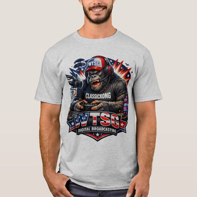 Camiseta Classic Kong WTSG Digital Broadcasting Tee (Frente)