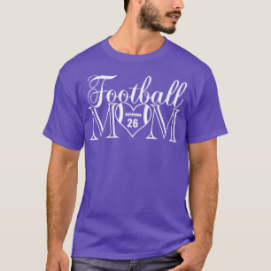 Camiseta Classic Mãe 26 Esse É O Meu Número De Jersey