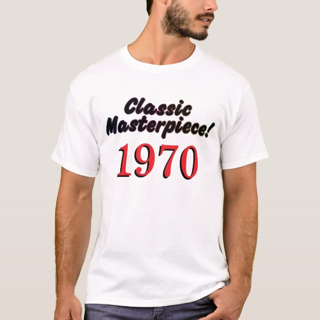 Camiseta Classic Masterícula 1970 (Frente)
