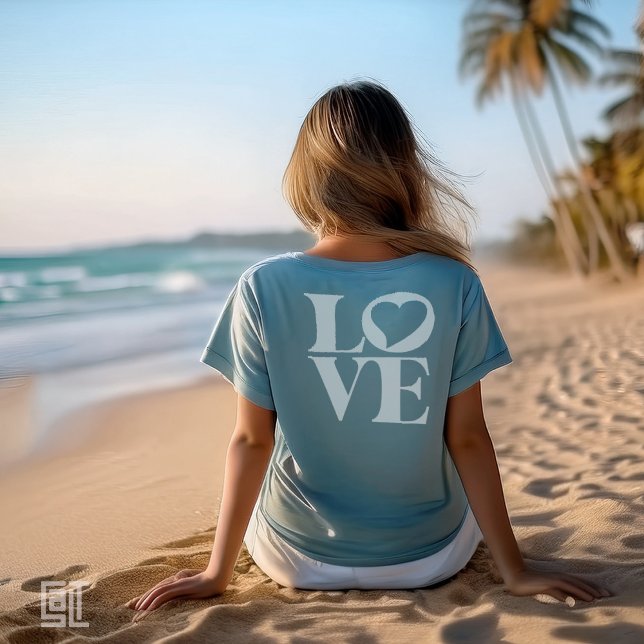 Camiseta Classic Retro Love Valentine's Day (Criador carregado)