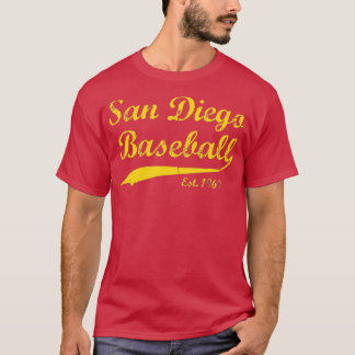 Camiseta Classic San Diego California Baseball Fan Retro Vi