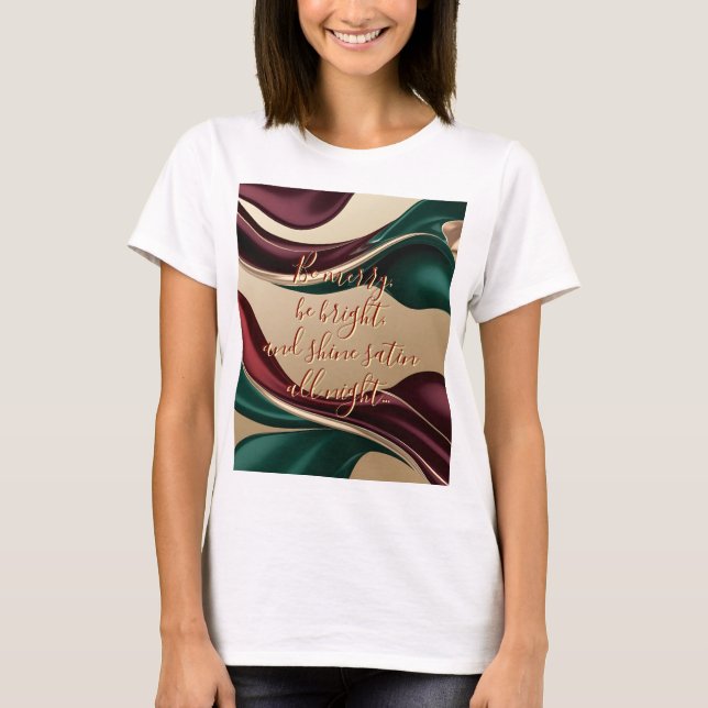 Camiseta Classic t-shirt in stylish abstract graphic (Frente)