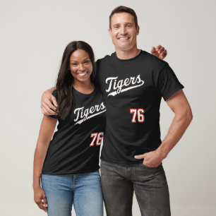 Camiseta Classic Tigers Baseball 76 (preto)
