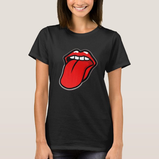 Camiseta Classic Tongue Out Premium (Frente)