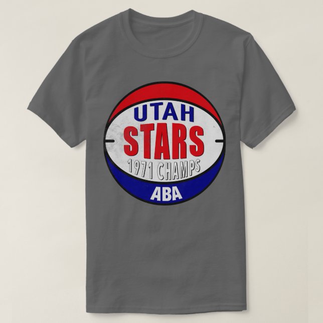 Camiseta Classic Utah Stars 1971 (Frente do Design)