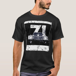 Camiseta Clássica 1971 Plymouth GTX Muscle Car