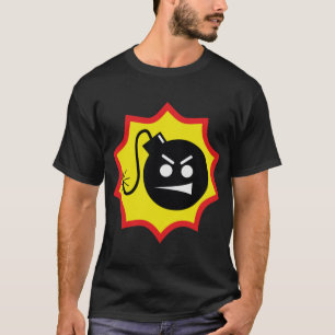 Camiseta clássica alternativa do logotipo Sam Bomb