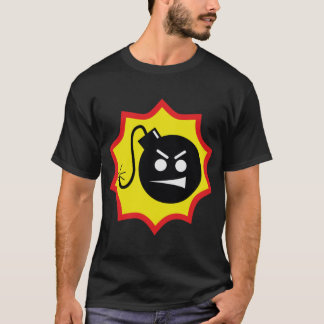 Camiseta clássica alternativa do logotipo Sam Bomb