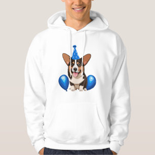 Camiseta Clássica Azul de Aniversário