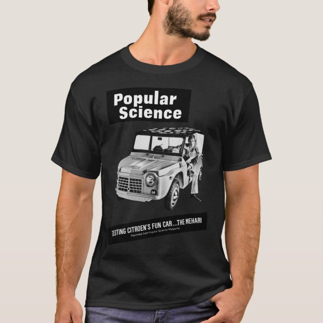 Camiseta Clássica CITROEN MEHARI (Frente)