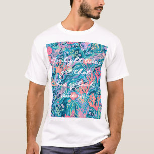 Camiseta clássica com gráfico estiloso