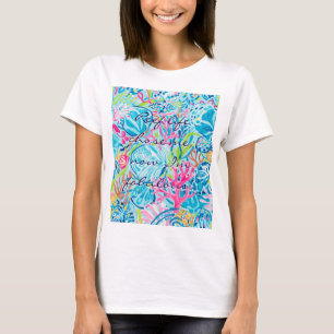 Camiseta clássica com gráfico estiloso