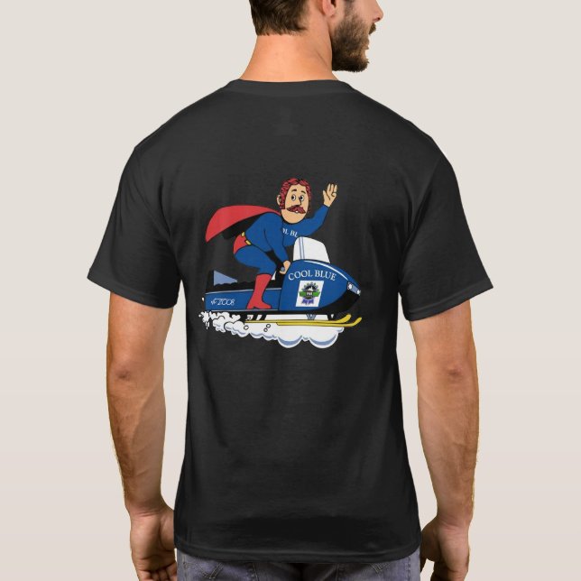 Camiseta clássica com novo logotipo (Verso)