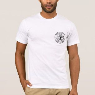 camiseta clássica da campbell tree