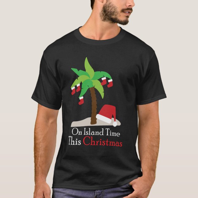Camiseta Clássica da Ilha de Natal (Frente)