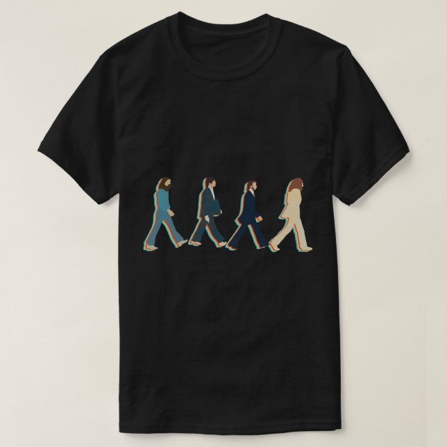 Camiseta Clássica de Abbey Road (Frente do Design)