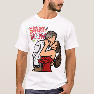 Camiseta Clássica de Ajustado - Trendy, Confortáve