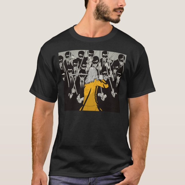 Camiseta Clássica de Arte do Conceito de Carta de  (Frente)