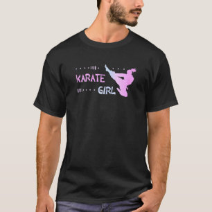 Camiseta Clássica de Artes Marciais para Meninas L
