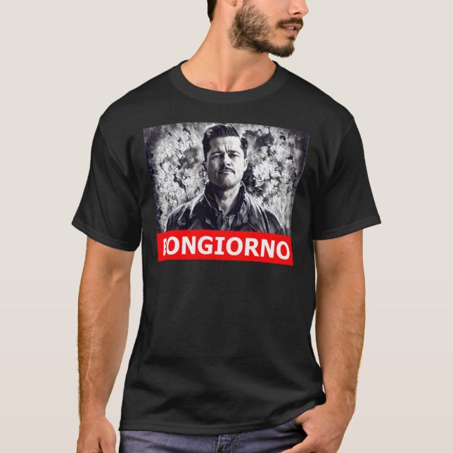 Camiseta Clássica de Basterds Aldo Raine (Frente)