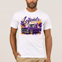 Camiseta Clássica de Caminhão Legends Never Die