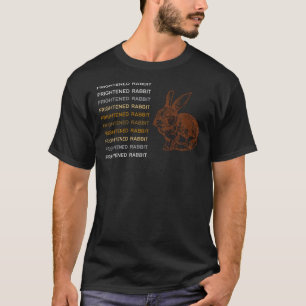 Camiseta Clássica de Coelho Amigado