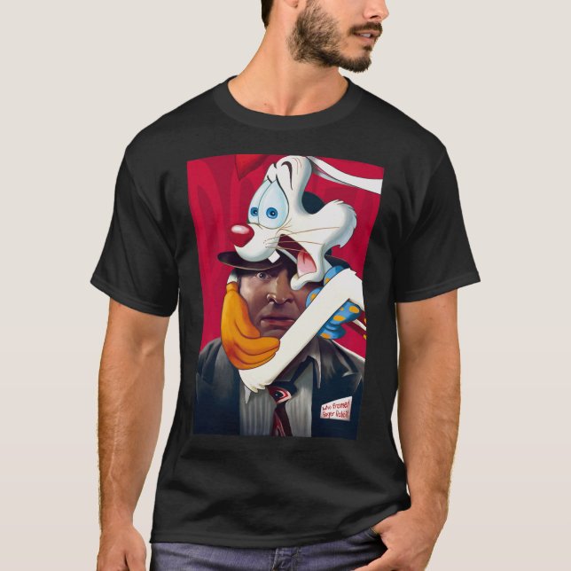 Camiseta Clássica de Coelho Raro (Frente)