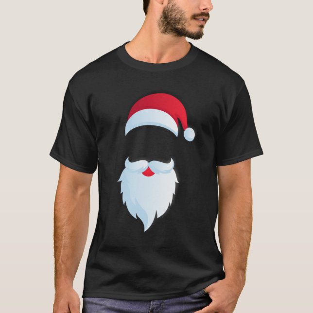 Camiseta Clássica de Coleção de Papai Noel de Nata (Frente)