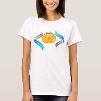 Camiseta Clássica de Conforto com Design de Bom Pe