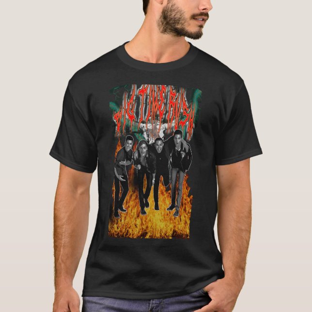 Camiseta Clássica de Corrida de Grande Metal (Frente)