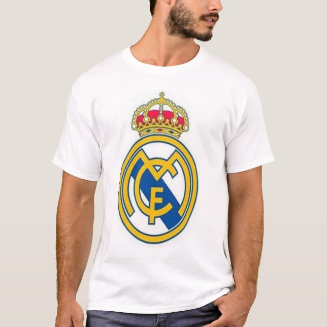 Camiseta Clássica de Fã do Real Madrid – Futebol I (Frente)