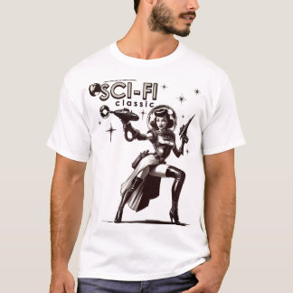 Camiseta Clássica de FICÇÃO CIENTÍFICA