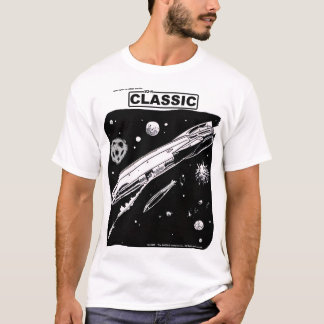Camiseta Clássica de Ficção Científica dos Anos 60
