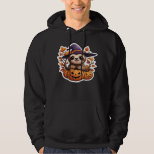 Camiseta Clássica de Halloween Cartoon Sloth