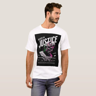 Camiseta Clássica de Manga Curta 100% Algodão